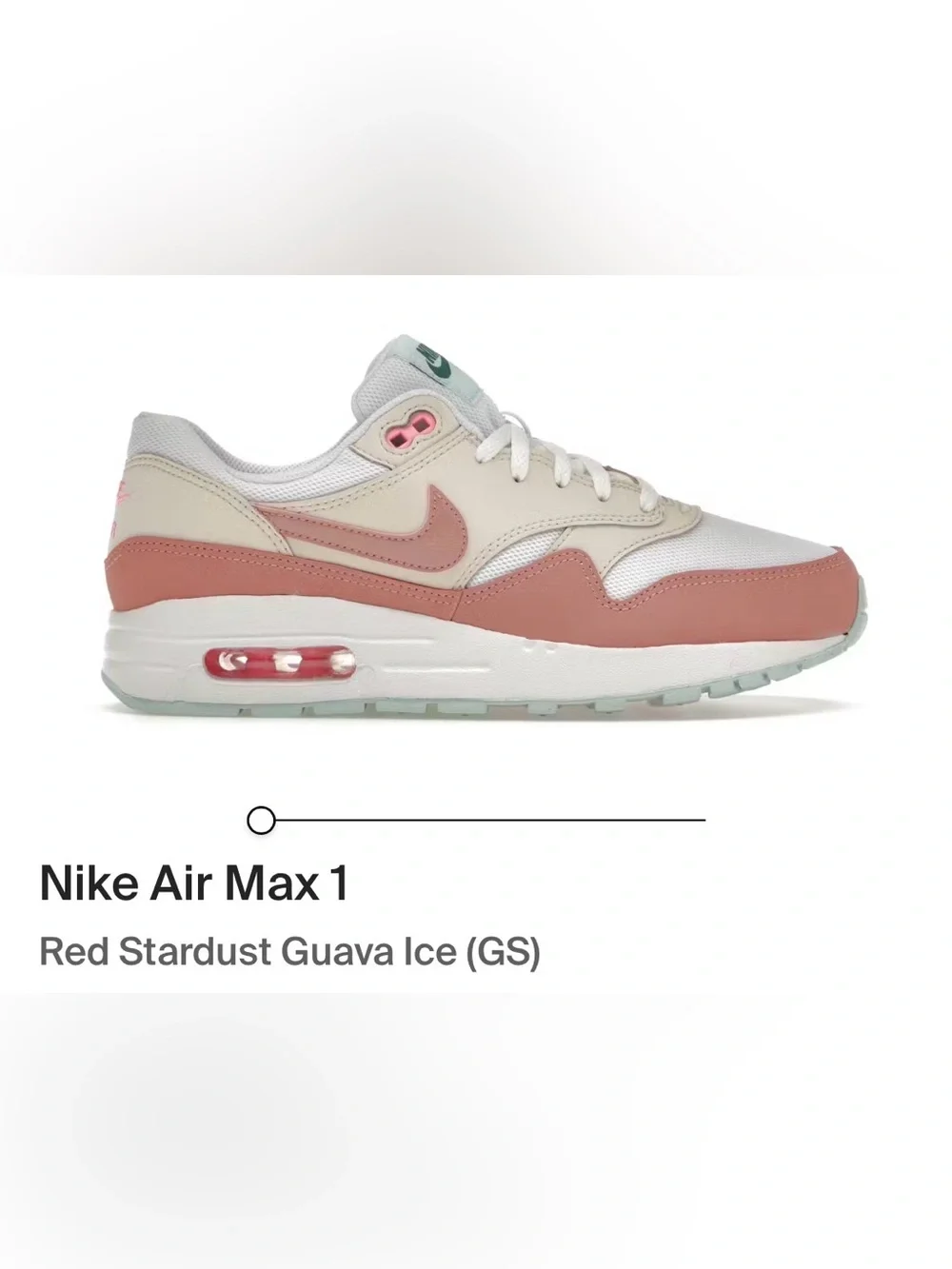Women’s Nike Air Max 1 in Guava Ice and Cream